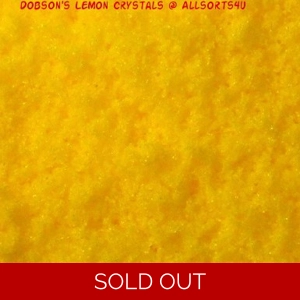 Dobsons Lemon Crystals - Thick Yellow Sherbet